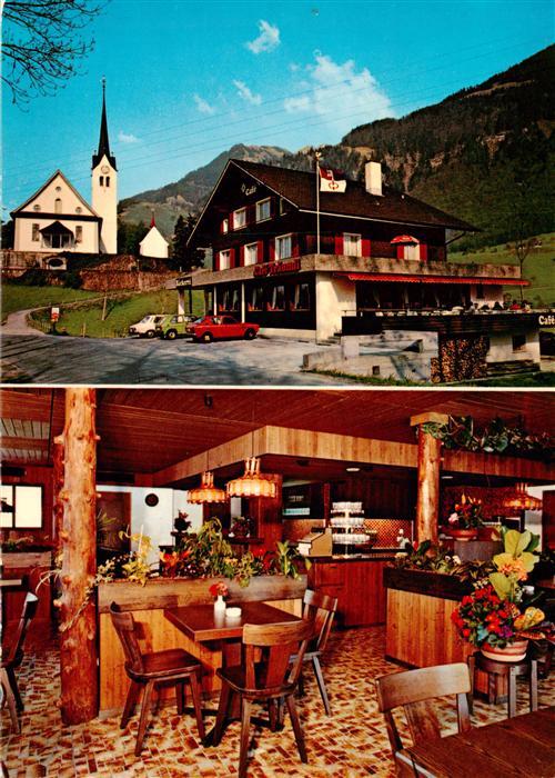 Giswil Giswyl OW Cafe Traeumli an der Panoramastrasse Gastraum