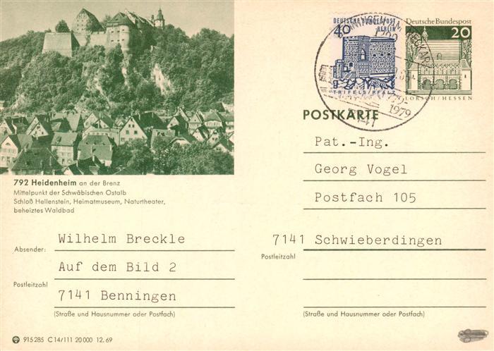 Heidenheim Brenz Schloss Hellenstein