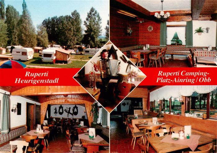 Ainring Berchtesgaden Bayern Ruperti Heurigenstadl Ruperti Camping Platz Gastrae