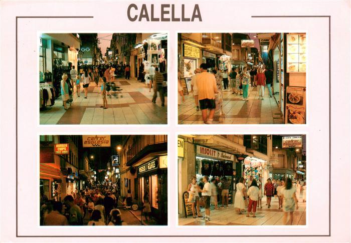 Calella de la Costa Calella de Mar ES Capvespre al carrer Esglesia