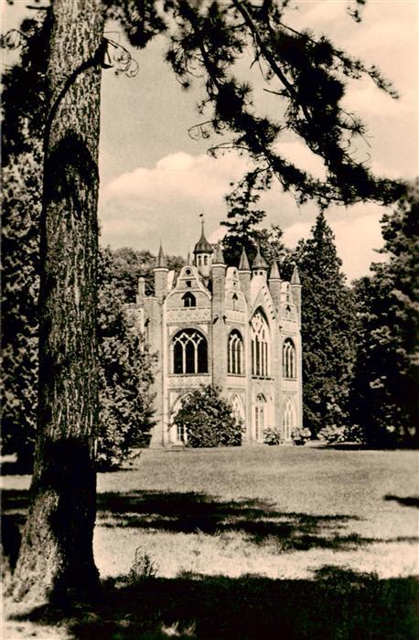 Woerlitz Sachsen-Anhalt Park Woerlitz Gotisches Haus