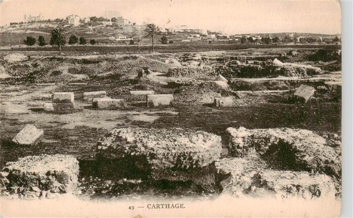 Carthage  Karthago Carthago Tunesie Panorama