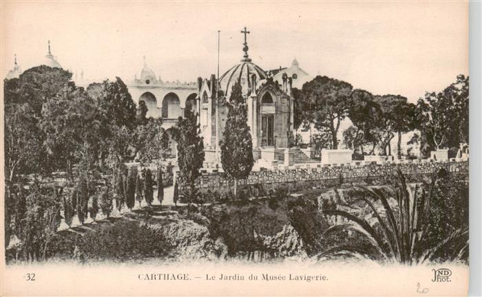 Carthage  Karthago Carthago Tunesie Le Jardin du Musee Lavigerie
