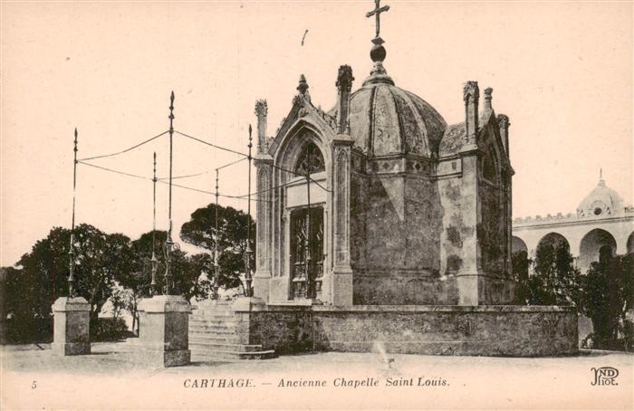 Carthage  Karthago Carthago Tunesie Ancienne Chapelle Saint Louis
