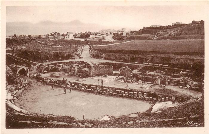Carthage  Karthago Carthago Tunesie Ensemble du Theatre Romain