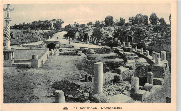 Carthage  Karthago Carthago Tunesie Amphitheatre