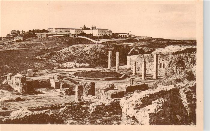 Carthage  Karthago Carthago Tunesie Villa Romaine et vue des Collines