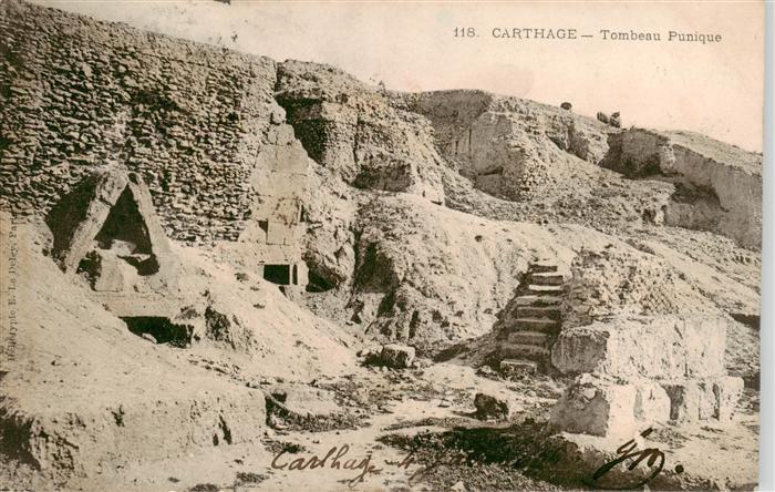 Carthage  Karthago Carthago Tunesie Tombeau Punique