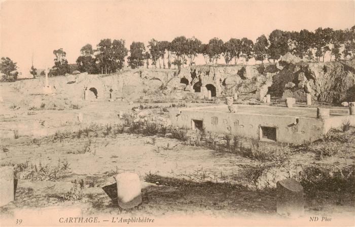 Carthage  Karthago Carthago Tunesie Amphitheatre