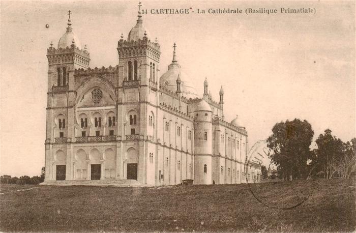 Carthage  Karthago Carthago Tunesie La Cathedrale Basilique Primatiale