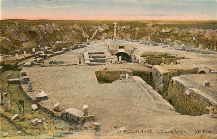 Carthage  Karthago Carthago Tunesie Amphitheatre
