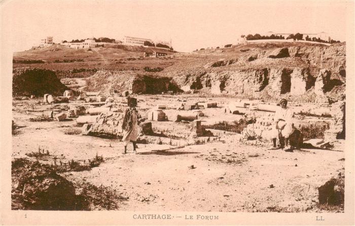 Carthage  Karthago Carthago Tunesie Le Forum