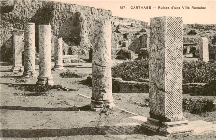Carthage  Karthago Carthago Tunesie Ruines d’une Villa Romaine
