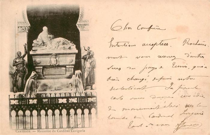 Carthage  Karthago Carthago Tunesie Mausolee du Cardinal Lavigerie