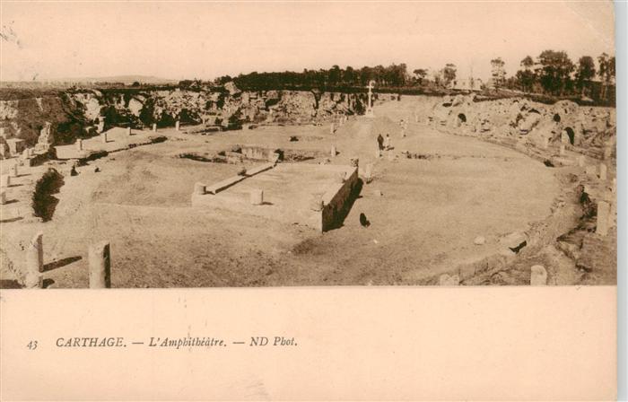 Carthage  Karthago Carthago Tunesie Amphitheatre