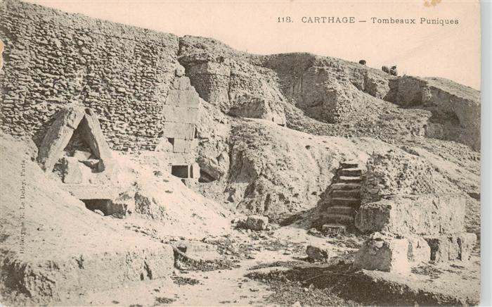 Carthage  Karthago Carthago Tunesie Tombeaux Puniques