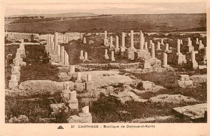 Carthage  Karthago Carthago Tunesie Basilique de Damous el Karita