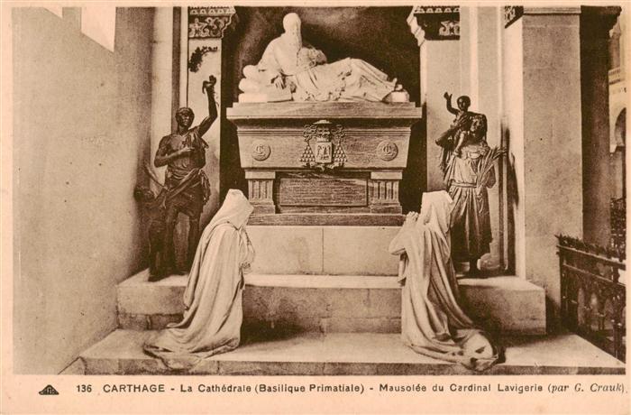 Carthage  Karthago Carthago Tunesie La Cathedrale Mausolee du Cardinal Lavigerie