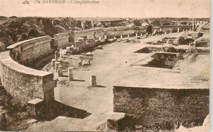 Carthage  Karthago Carthago Tunesie Amphitheatre