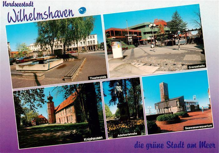 Wilhelmshaven  CITY Theaterplatz Grenzstrasse Kniphausen Adalbertstrasse Seewas