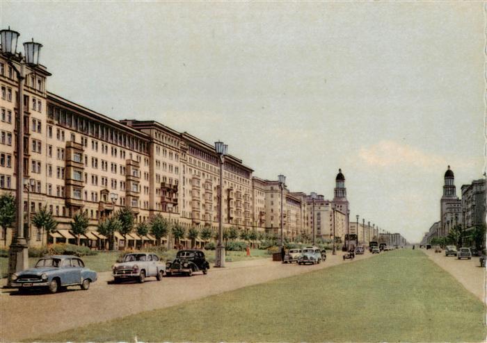 BERLIN  CITY Karl Marx Allee