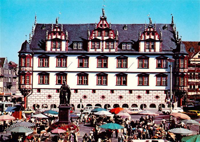 Coburg Bayern Stadthaus Marktplatz
