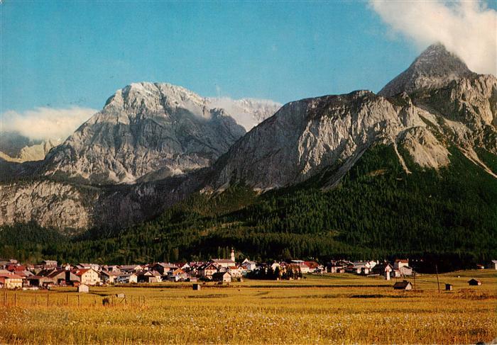 Ehrwald Tirol AT mit Sonnenspitze