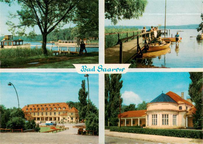 Bad Saarow Seepartien Bootssteg Kurhaus