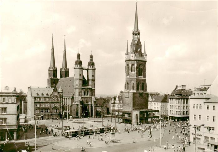 Halle  Saale Marktplatz