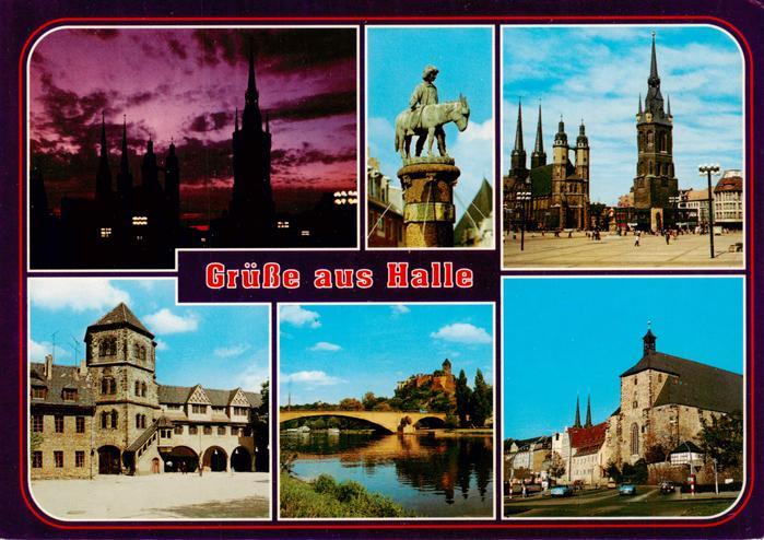 Halle  Saale Markt Eselsbrunnen Moritzburg Innenhof Burg Giebichenstein Halloren