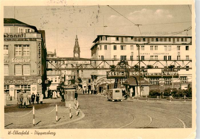 Elberfeld Wuppertal Doeppersberg Schwebebahn