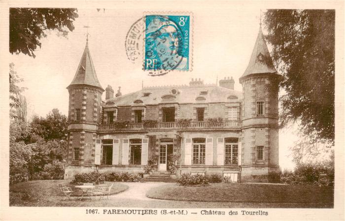 Faremoutiers 77 Seine-et-Marne Chateau des Tourelles