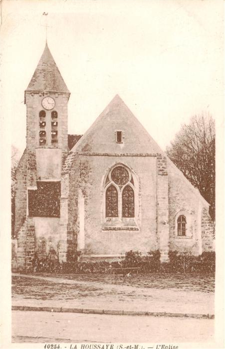 La Houssaye-en-Brie 77 Seine-et-Marne Eglise