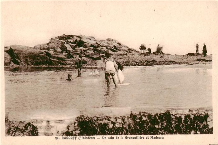 Roscoff 29 Finistere Un coin de la Grenouillere et Maderra