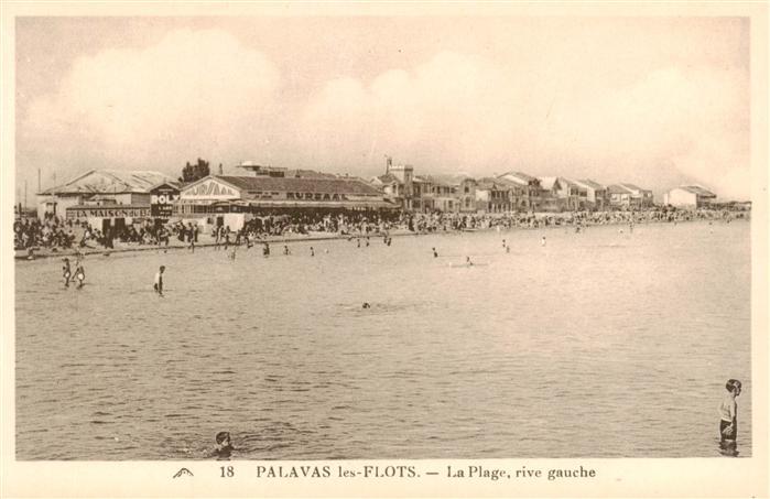 Palavas-les-Flots 34 La Plage rive gauche