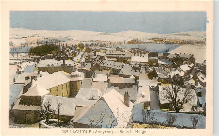Laguiole 12 Aveyron Sous la Neige