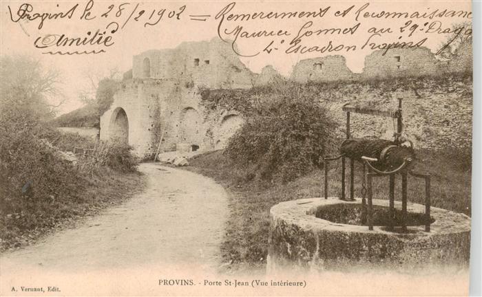 Provins 77 Seine-et-Marne Porte St Jean