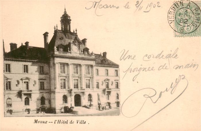 Meaux 77 Seine-et-Marne Hotel de Ville