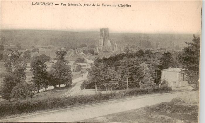Larchant 77 Seine-et-Marne Vue Generale prise de la Ferme du Chapitre