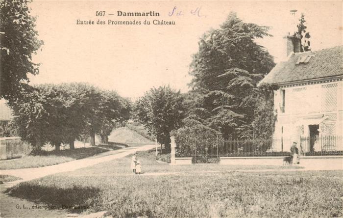 Dammartin-en-Goele Entree des Promenades du Chateau