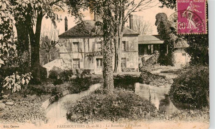 Faremoutiers 77 Seine-et-Marne La Roseraie du Poncet