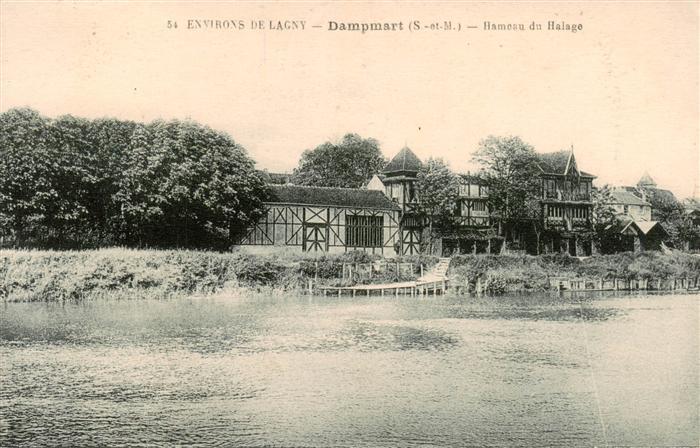 Dampmart 77 Seine-et-Marne Hameau du Halage
