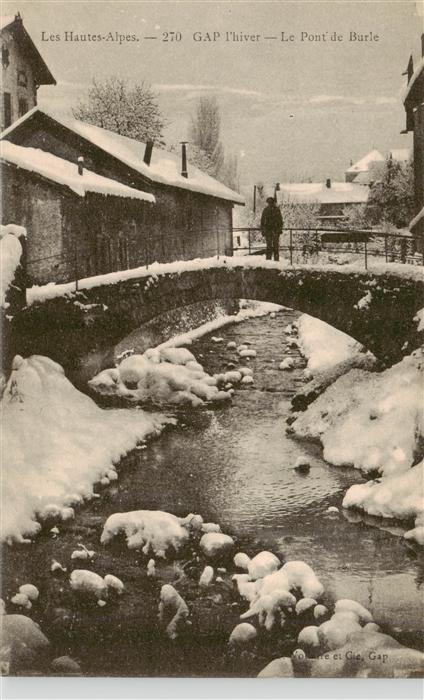 Gap 05 Hautes-Alpes Le Pont de Burle
