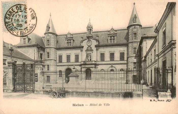 Melun 77 Seine-et-Marne Hotel de Ville