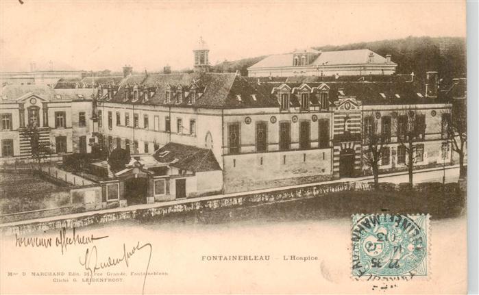 Fontainebleau 77 Seine et Marne Hospice