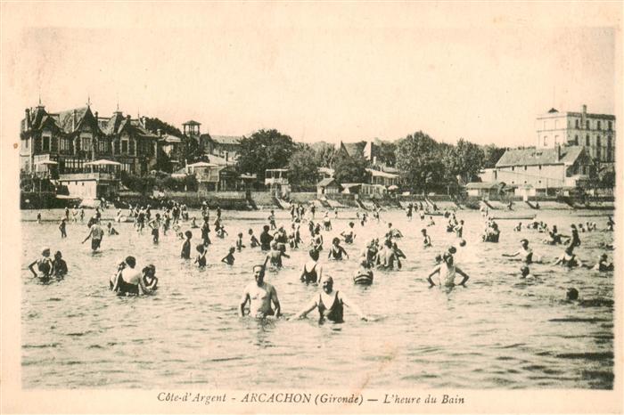 Arcachon 33 Gironde Heure du Bain