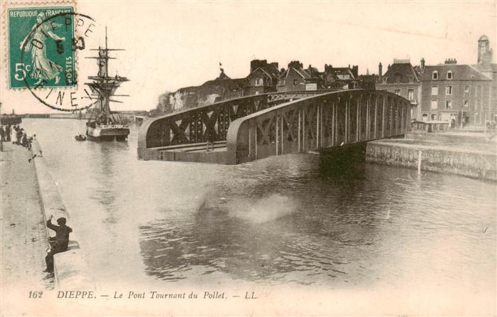 Dieppe 76 Seine-Maritime Le Pont Tournant du Pollet