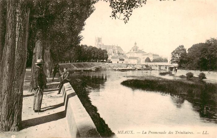 Meaux 77 Seine-et-Marne La Promenade des Trinitaires