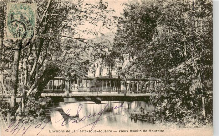 La Ferte-sous-Jouarre 77 Seine-et-Marne Vieux Moulin de Mourette