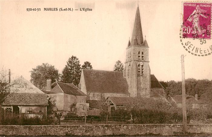 Marles-en-Brie 77 Seine-et-Marne Eglise